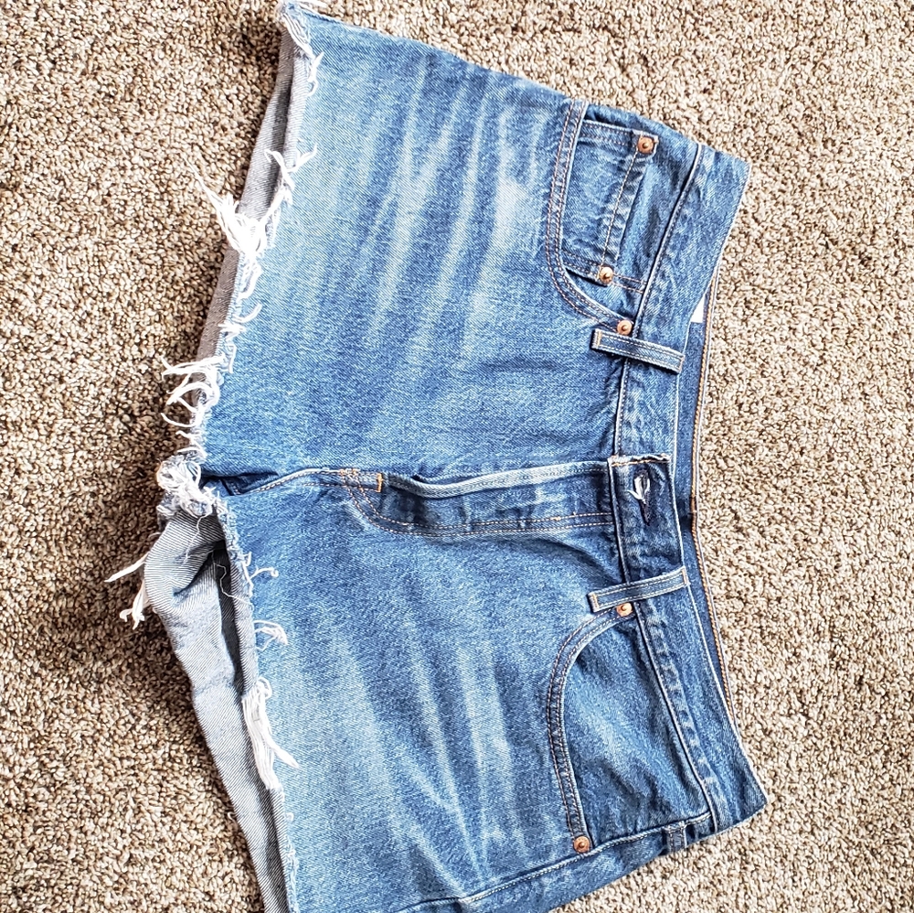 Levi's 501 Shorts high waist daisy Duke size 31